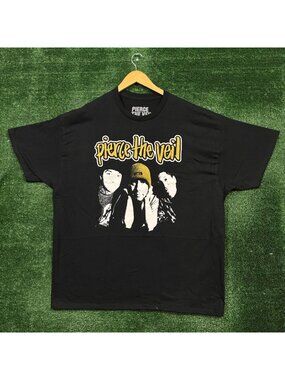 Pierce the Veil Jaws of Life Poster Rock Band T-Shirt Size 2X